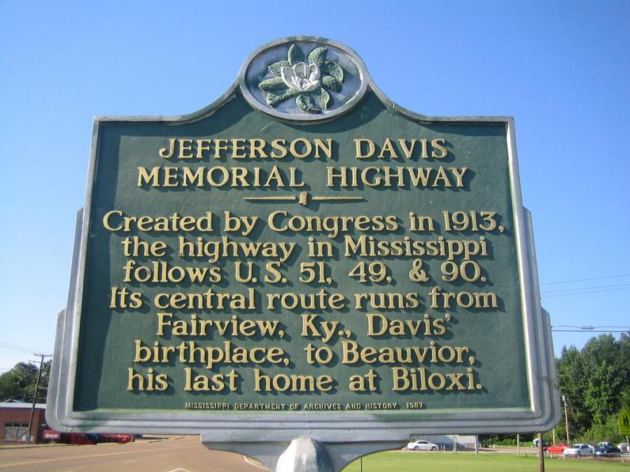 Jefferson Davis Memorial Highway Montgomery County